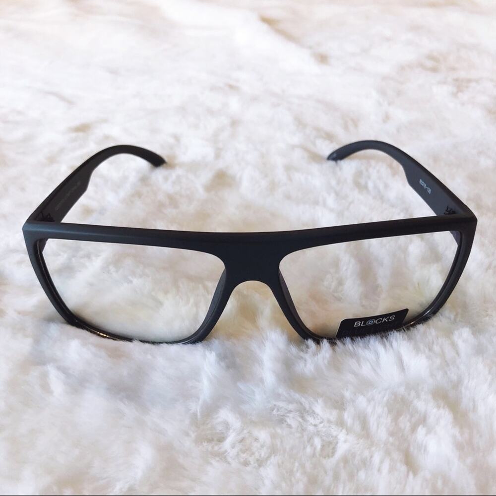 Cooper Matte Gray Computer Blue Light Glasses - Picture 6 of 9